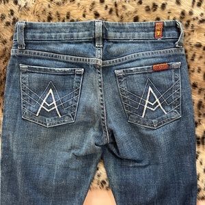 7 FOR ALL MANKIND A POCKET JEANS BOOTCUT 24